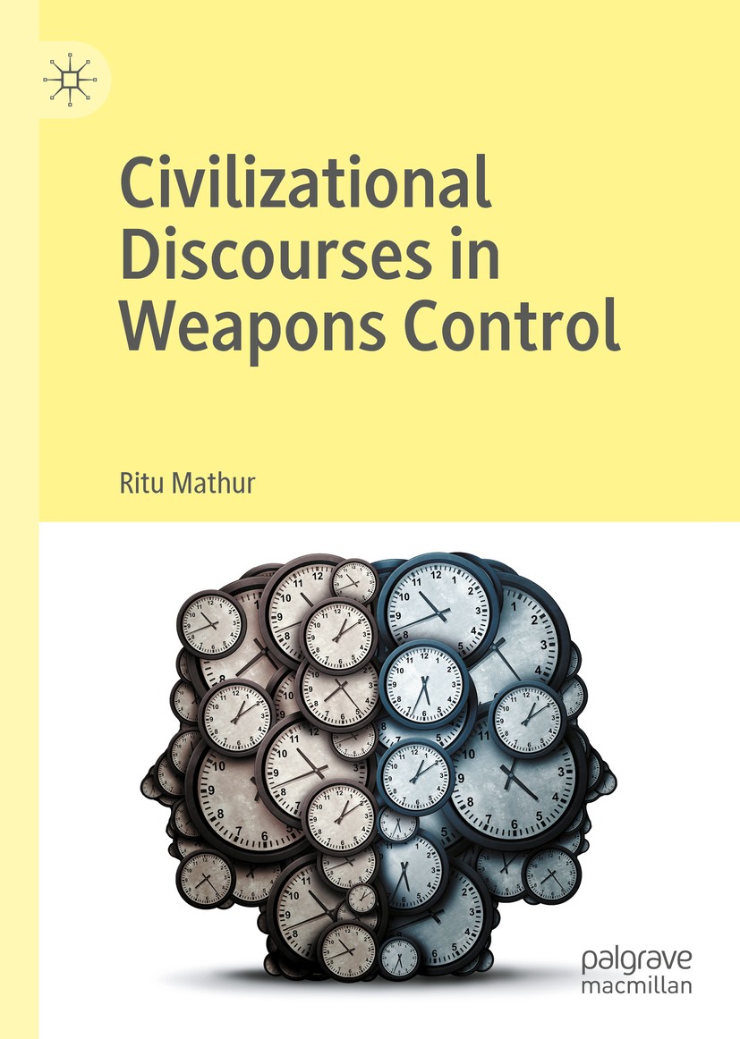 Book Cover - shows 2 human heads made of clocks.