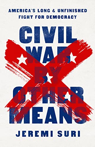 Book Cover of Civil War by Other Means has an red X on the title of the book