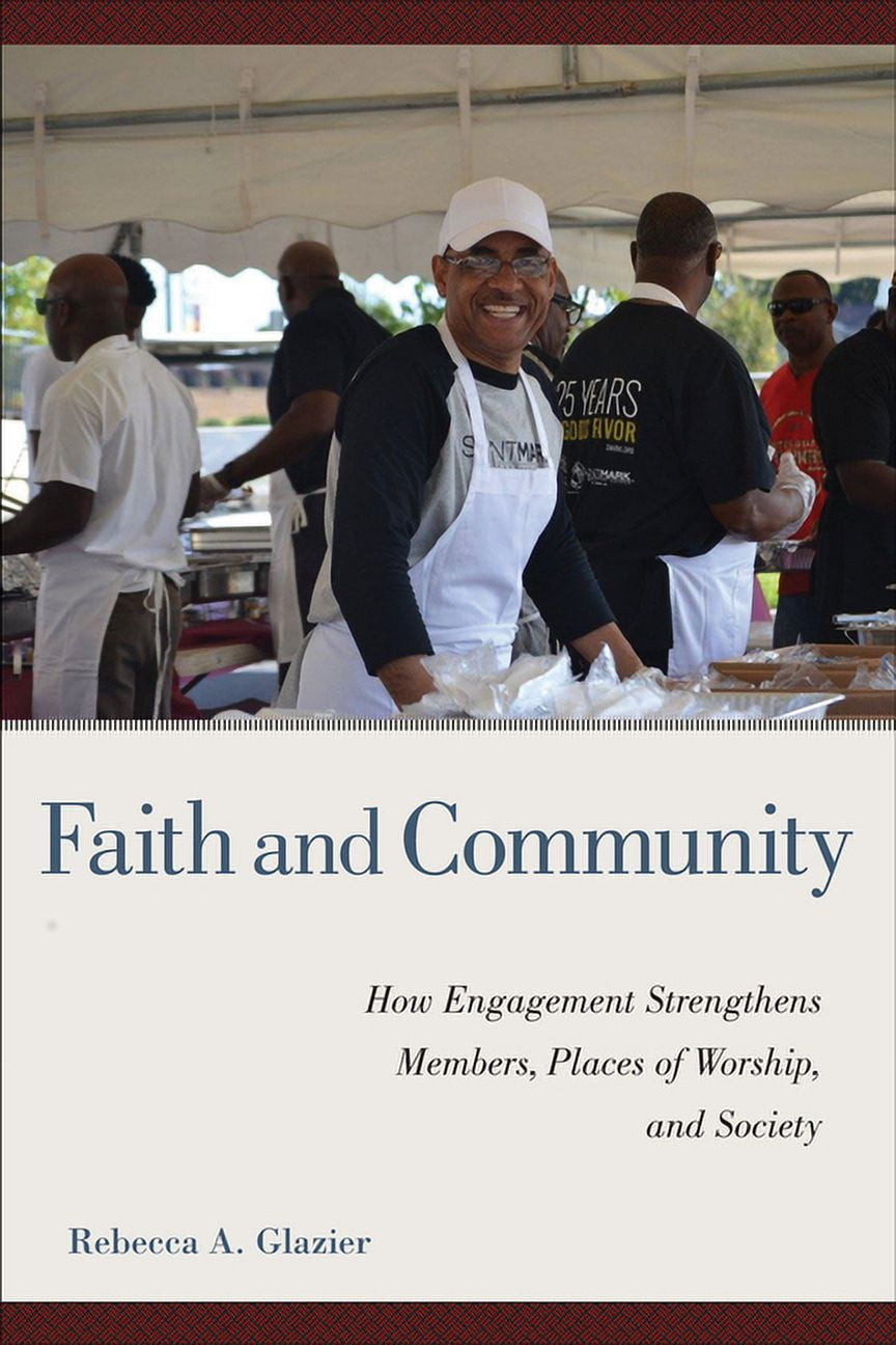 Book cover : Faith and Community by Rebecca Glazier